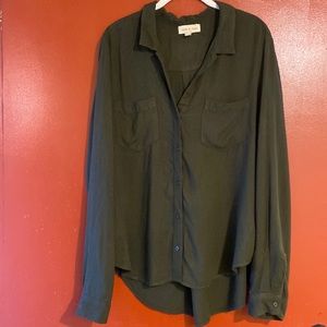 Anthropologie Cloth & Stone Button Up Long Sleeve Shirt